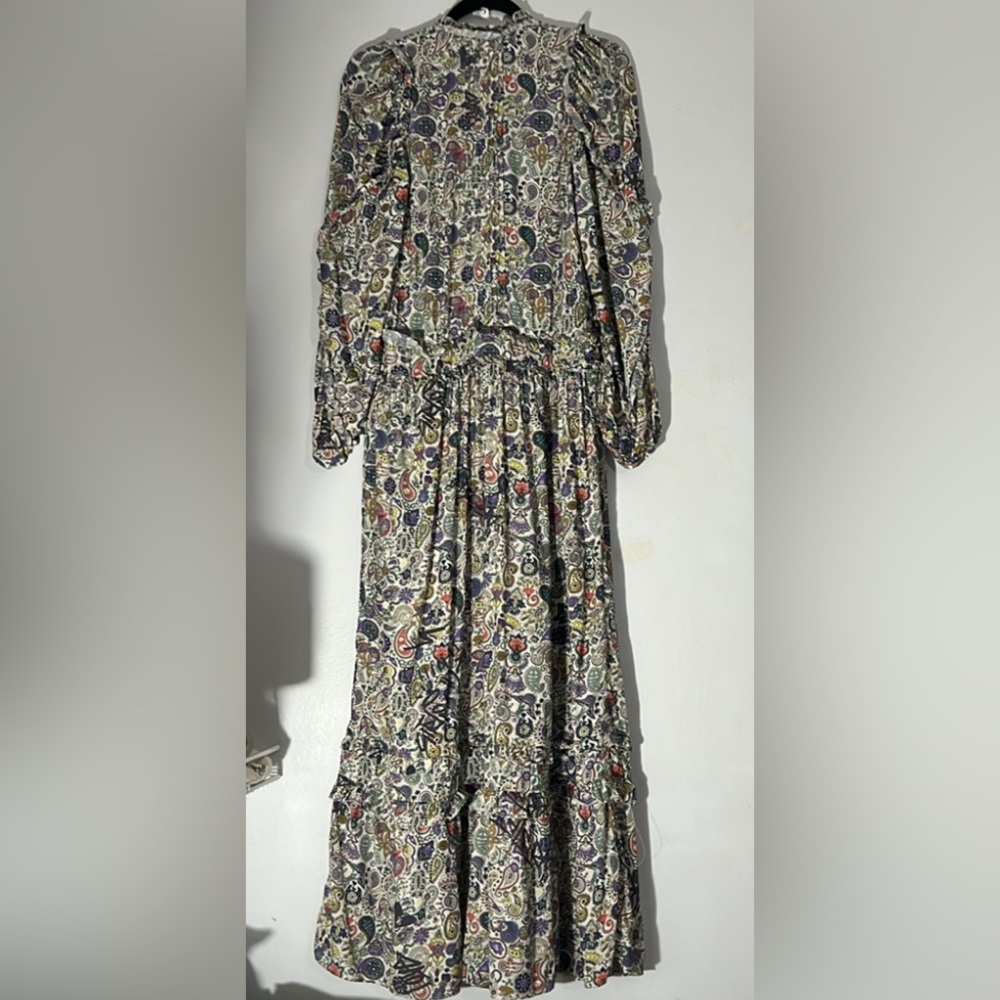 Zadig & Voltaire summer / spring Tiered Ruffled maxi dress medium - Picture 7 of 11